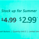 Select Amazon Dash Buttons, $3